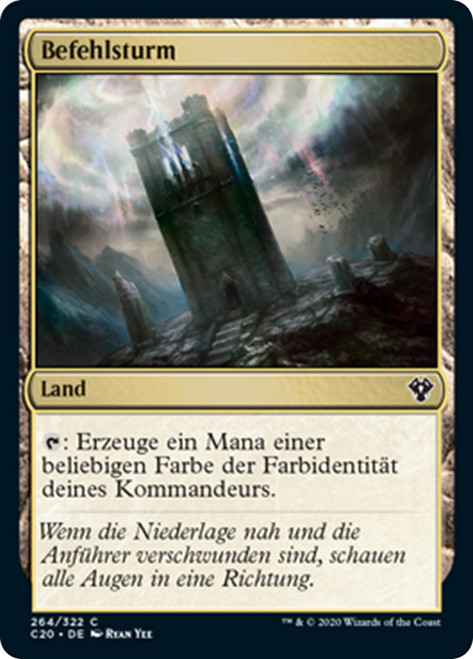 Command Tower [SGL-MTG-C20-264-DEN]