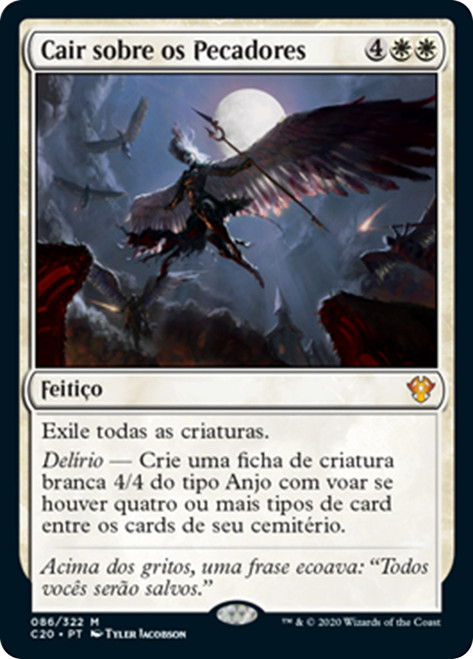 Descend upon the Sinful [SGL-MTG-C20-086-PTN]