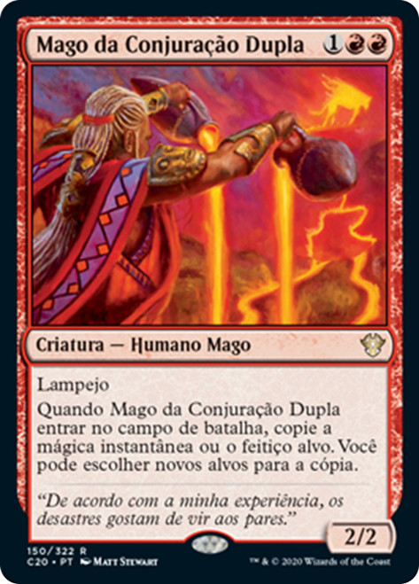 Dualcaster Mage [SGL-MTG-C20-150-PTN]