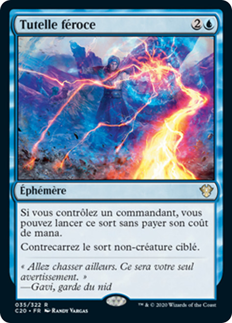 Fierce Guardianship | Commander 2020 - Japanese | Star City Games