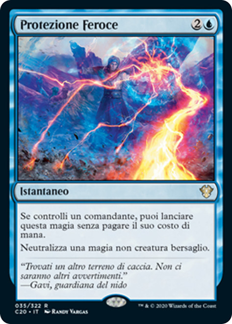Fierce Guardianship [SGL-MTG-C20-035-ITN]