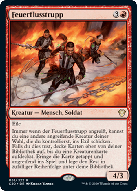 Fireflux Squad [SGL-MTG-C20-051-DEN]
