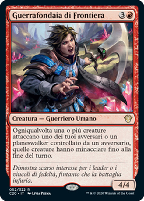 Frontier Warmonger [SGL-MTG-C20-052-ITN]