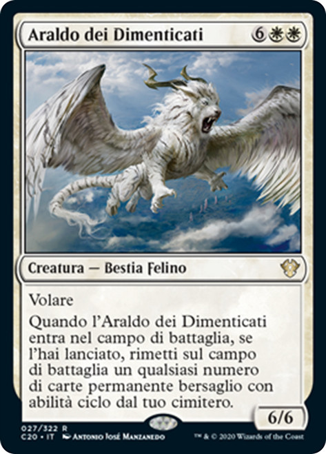 Herald of the Forgotten [SGL-MTG-C20-027-ITN]