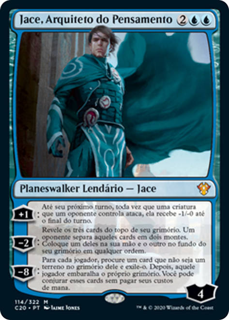 Jace, Architect of Thought [SGL-MTG-C20-114-PTN]