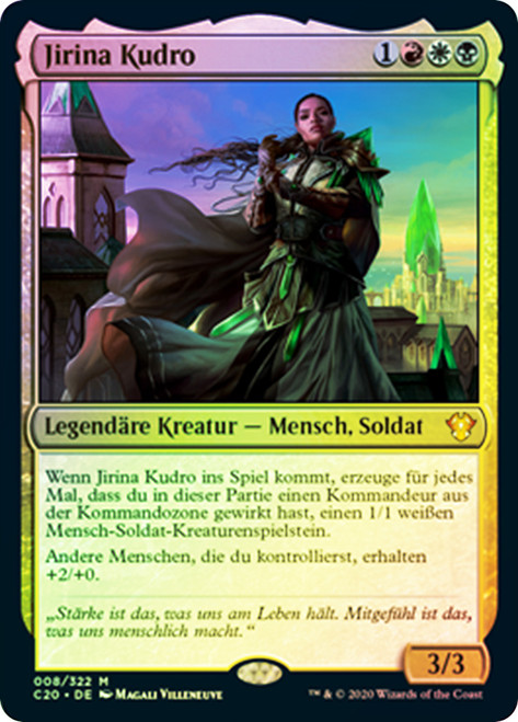 Jirina Kudro [SGL-MTG-C20-008-DEF]