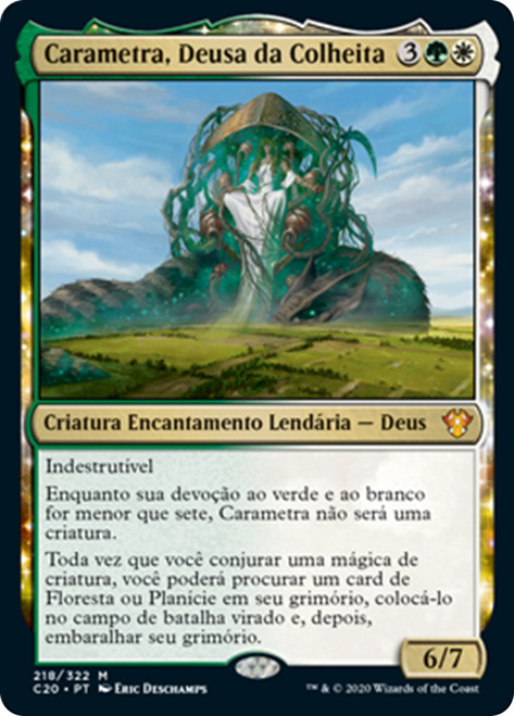 Karametra, God of Harvests [SGL-MTG-C20-218-PTN]