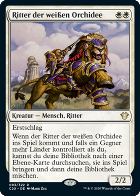 Knight of the White Orchid [SGL-MTG-C20-093-DEN]