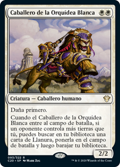 Knight of the White Orchid [SGL-MTG-C20-093-ESN]