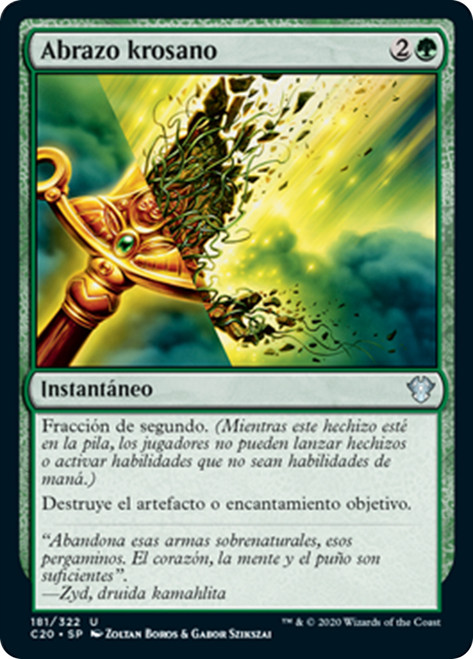 Krosan Grip [SGL-MTG-C20-181-ESN]