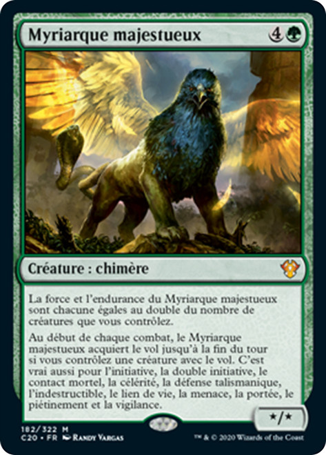 Majestic Myriarch [SGL-MTG-C20-182-FRN]