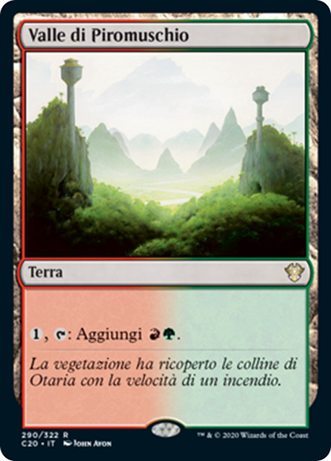 Mossfire Valley [SGL-MTG-C20-290-ITN]