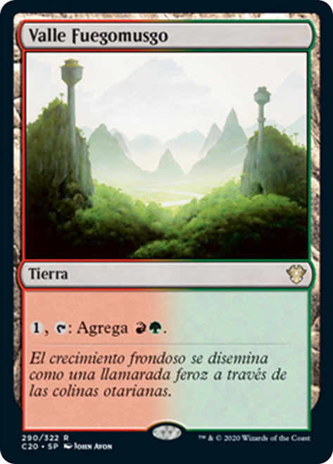 Mossfire Valley [SGL-MTG-C20-290-ESN]