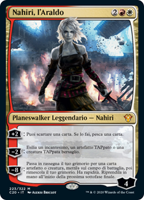 Nahiri, the Harbinger [SGL-MTG-C20-223-ITN]