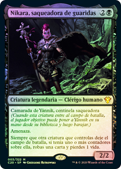 Nikara, Lair Scavenger [SGL-MTG-C20-003-ESF]