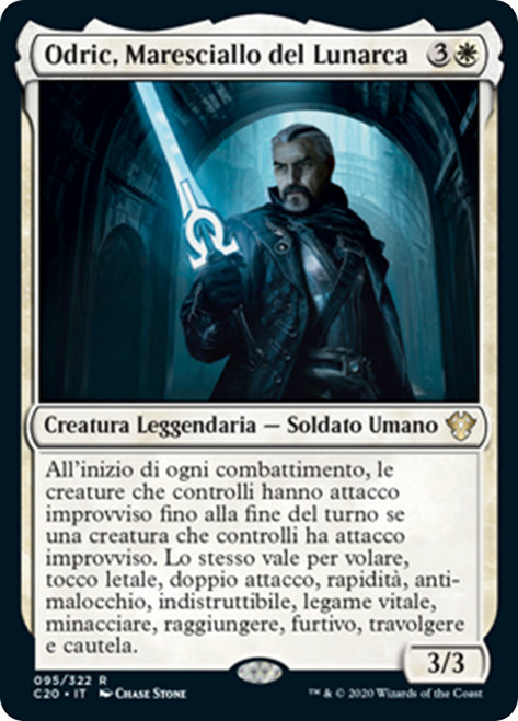 Odric, Lunarch Marshal [SGL-MTG-C20-095-ITN]