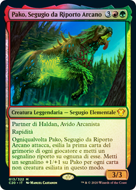 Pako, Arcane Retriever [SGL-MTG-C20-013-ITF]