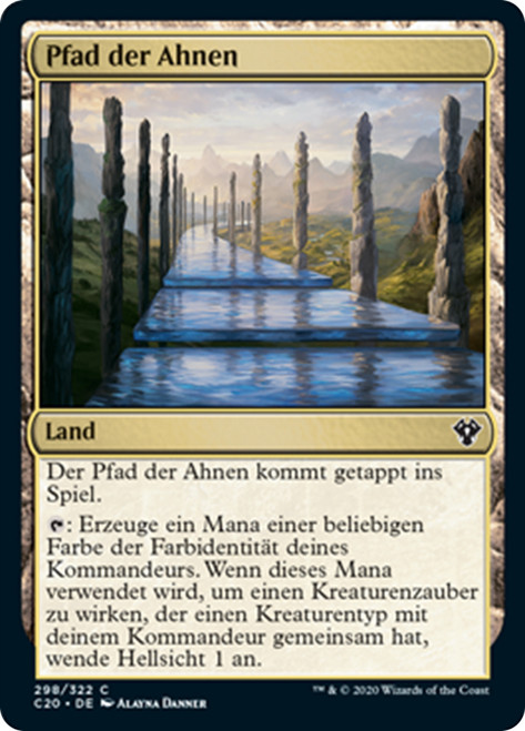 Path of Ancestry [SGL-MTG-C20-298-DEN]