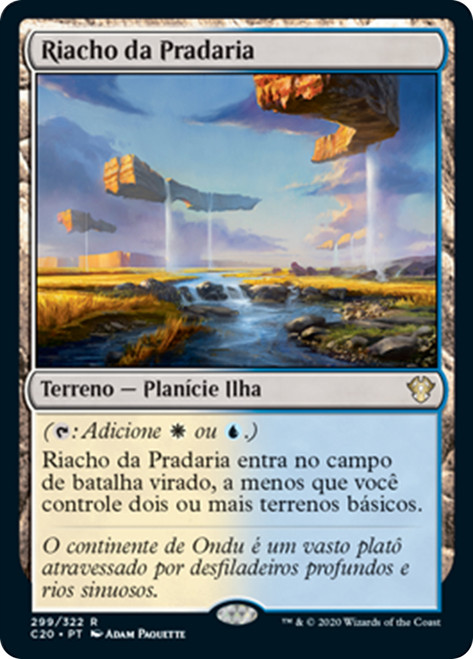 Prairie Stream [SGL-MTG-C20-299-PTN]