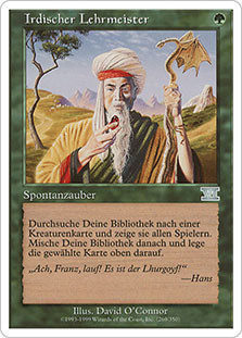 Worldly Tutor\n6th Edition - German\nSingle\nMagic The Gathering