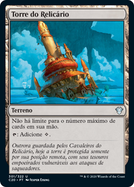 Reliquary Tower [SGL-MTG-C20-301-PTN]