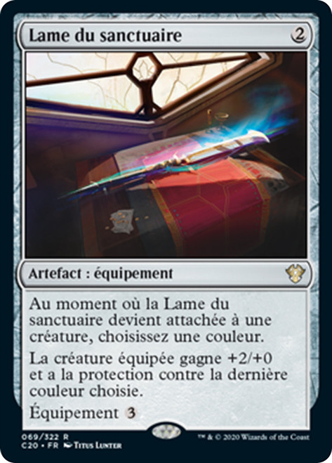 Sanctuary Blade [SGL-MTG-C20-069-FRN]