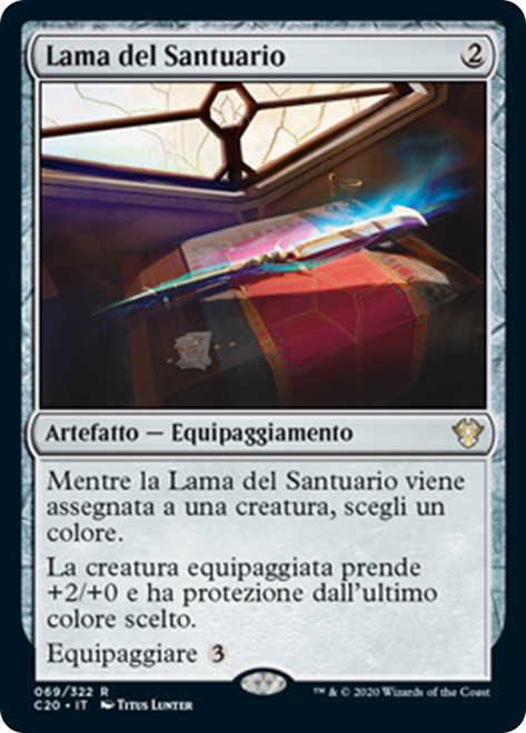 Sanctuary Blade [SGL-MTG-C20-069-ITN]