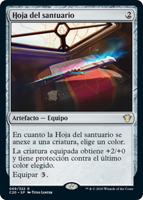 Sanctuary Blade [SGL-MTG-C20-069-ESN]