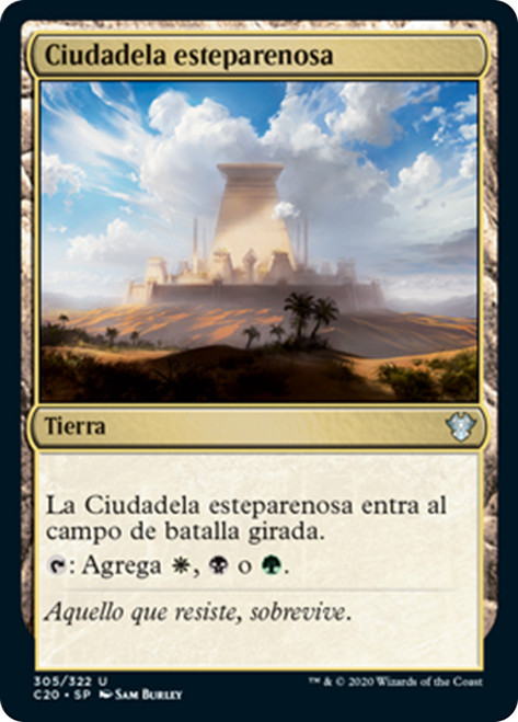 Sandsteppe Citadel [SGL-MTG-C20-305-ESN]