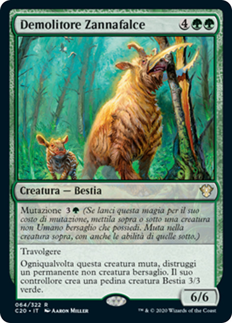 Sawtusk Demolisher [SGL-MTG-C20-064-ITN]