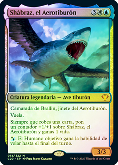 Shabraz, the Skyshark [SGL-MTG-C20-014-ESF]