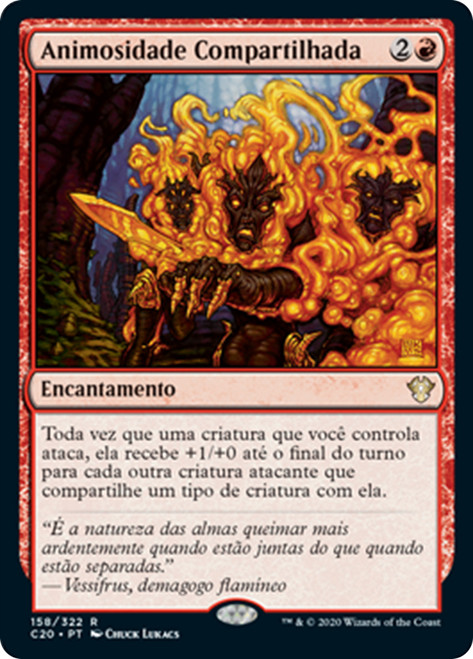 Shared Animosity [SGL-MTG-C20-158-PTN]