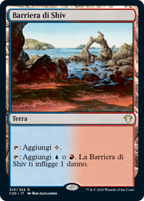 Shivan Reef [SGL-MTG-C20-310-ITN]