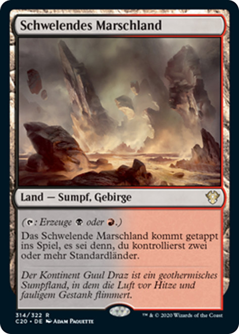 Smoldering Marsh [SGL-MTG-C20-314-DEN]