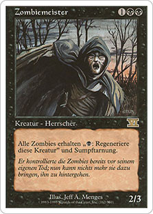 Zombie Master\n6th Edition - German\nSingle\nMagic The Gathering