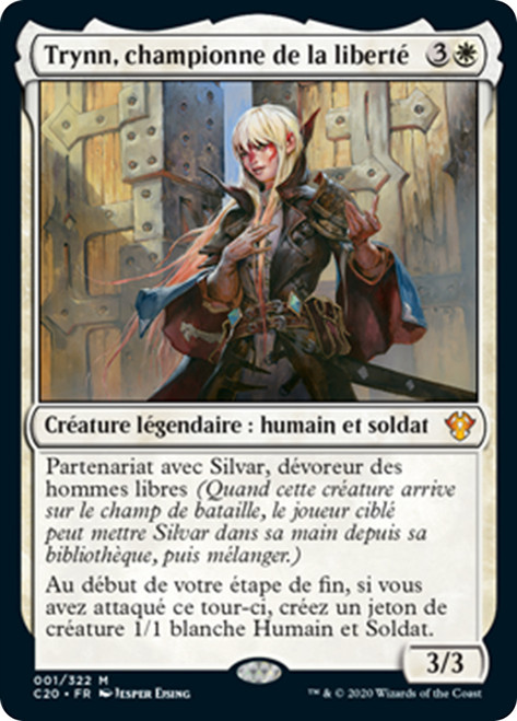 Trynn, Champion of Freedom [SGL-MTG-C20-001-FRN]