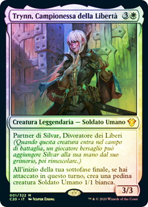 Trynn, Champion of Freedom [SGL-MTG-C20-001-ITF]