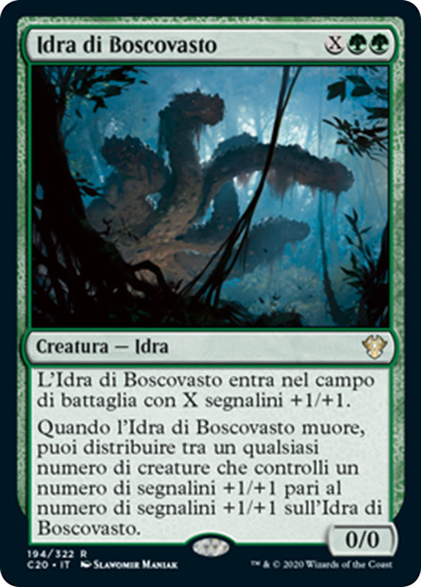 Vastwood Hydra [SGL-MTG-C20-194-ITN]