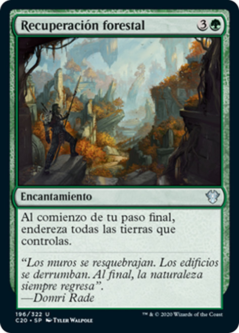 Wilderness Reclamation [SGL-MTG-C20-196-ESN]