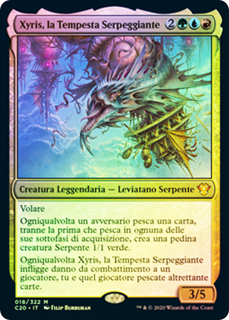 Xyris, the Writhing Storm [SGL-MTG-C20-018-ITF]