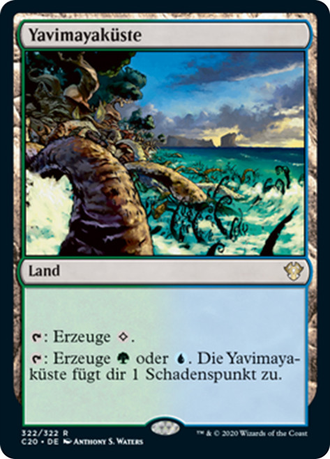 Yavimaya Coast [SGL-MTG-C20-322-DEN]