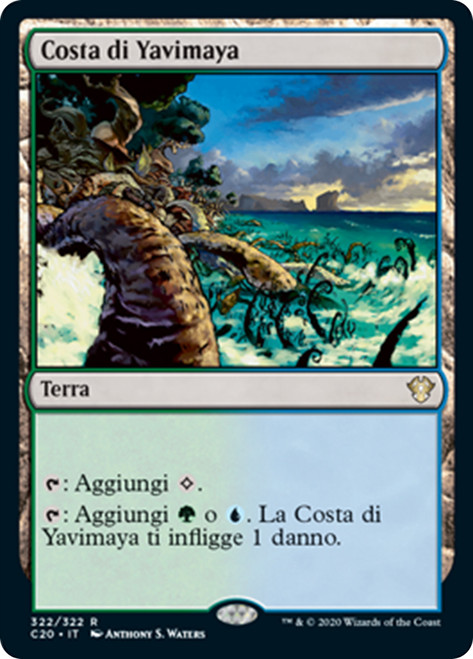 Yavimaya Coast [SGL-MTG-C20-322-ITN]