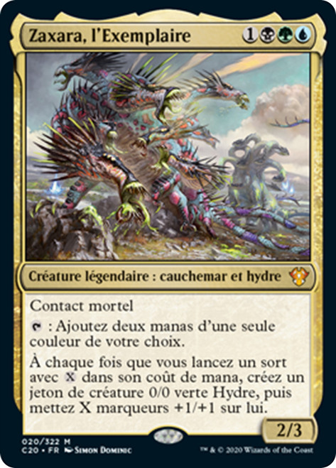 Zaxara, the Exemplary | Commander 2020 | Star City Games