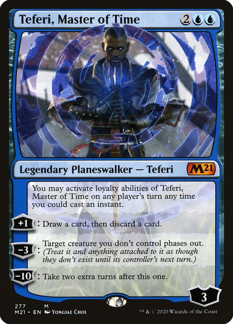 Teferi's Time Trouble未開封3セット大いなる創造者、カーン Teferi, Master of Time | Core Set 2021 | Star City Games