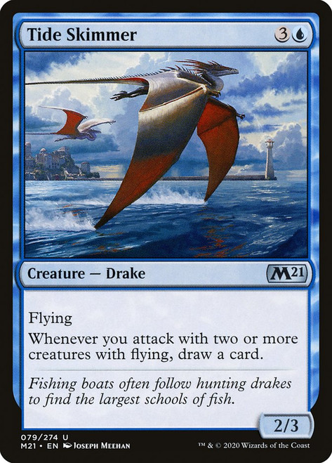 Tide Skimmer\nCore Set 2021\nSingle\nMagic The Gathering