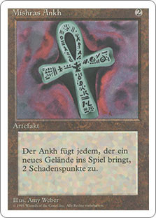Ankh of Mishra
3rd Edition/Revised - German
Single
Magic The Gathering