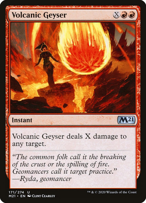 Volcanic Geyser\nCore Set 2021\nSingle\nMagic The Gathering