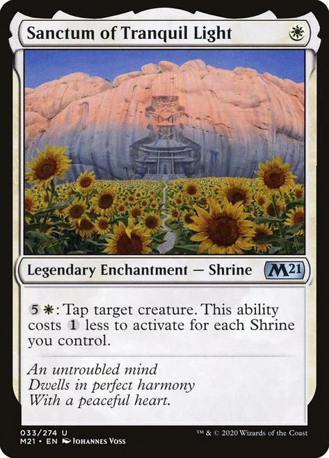 Sanctum of Tranquil Light\nCore Set 2021\nSingle\nMagic The Gathering