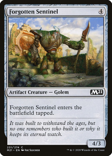 Forgotten Sentinel\nCore Set 2021\nSingle\nMagic The Gathering