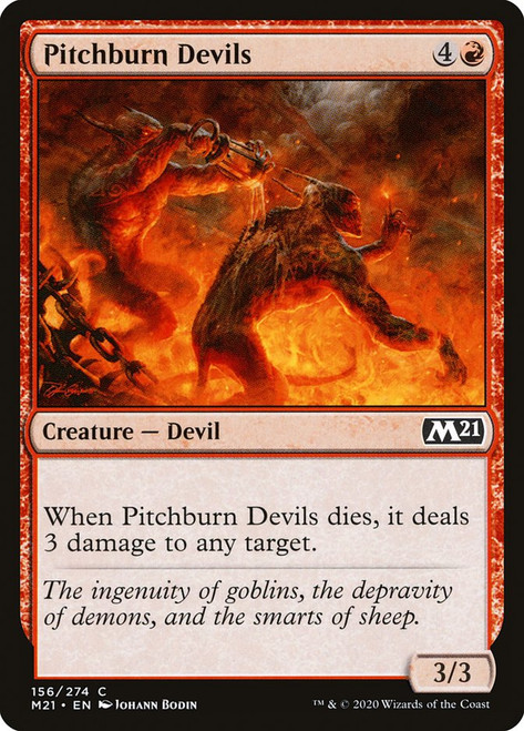 Pitchburn Devils\nCore Set 2021\nSingle\nMagic The Gathering